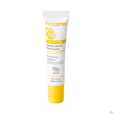Florame Nutrition Baume Levres Nourrissant Bio 15ml