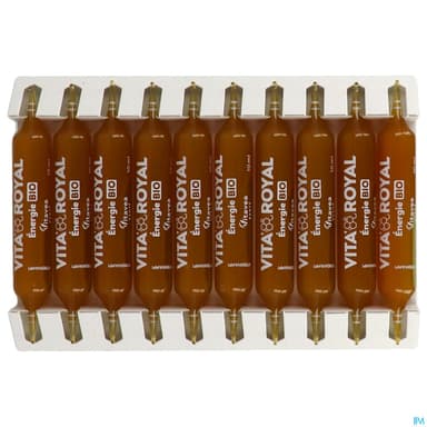 VITA ROYAL ENERGIE 10 AMPOULES