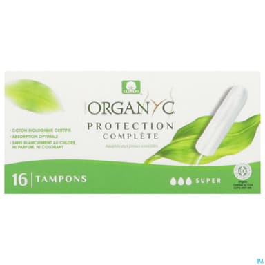 ORGANYC TAMPON DIGITAL BIO SUPER16
