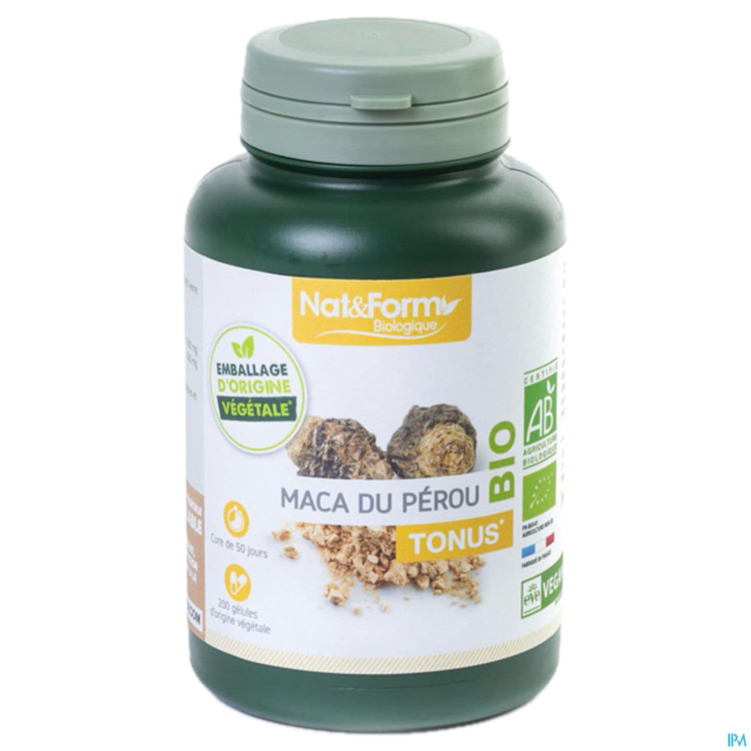 Nat Et Form Bio Maca Gelule Vegetale 200