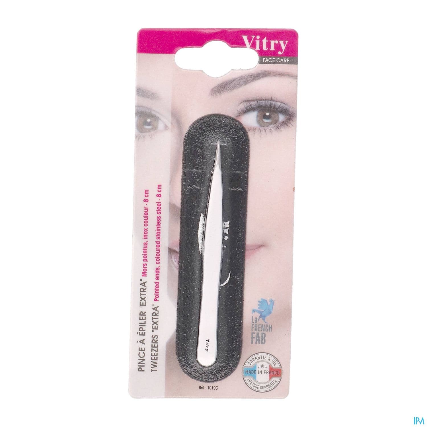 Vitry Pince Epil Extra Couleur Mors Pointus