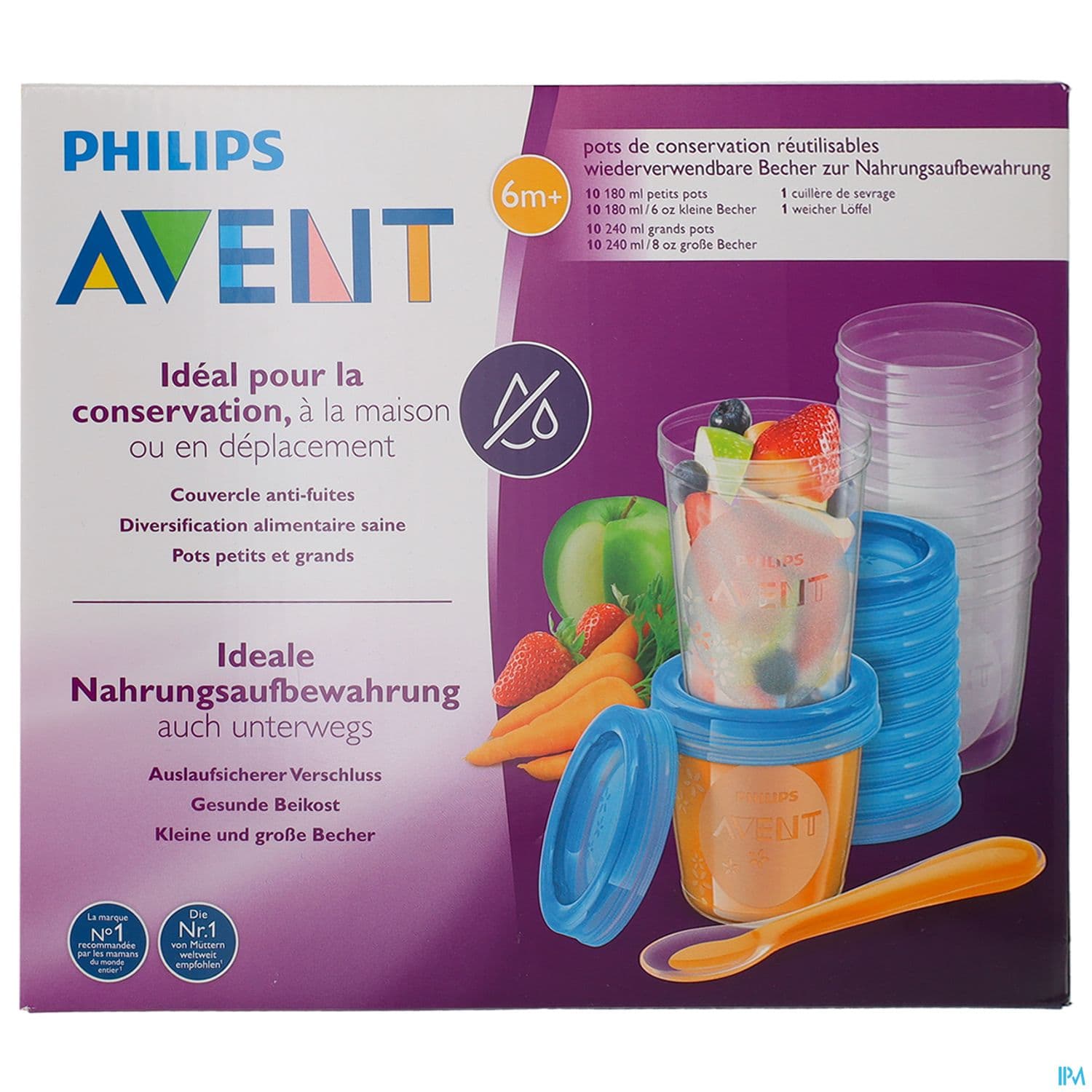 AVENT KIT POT CONSERV+COUVERCL 20