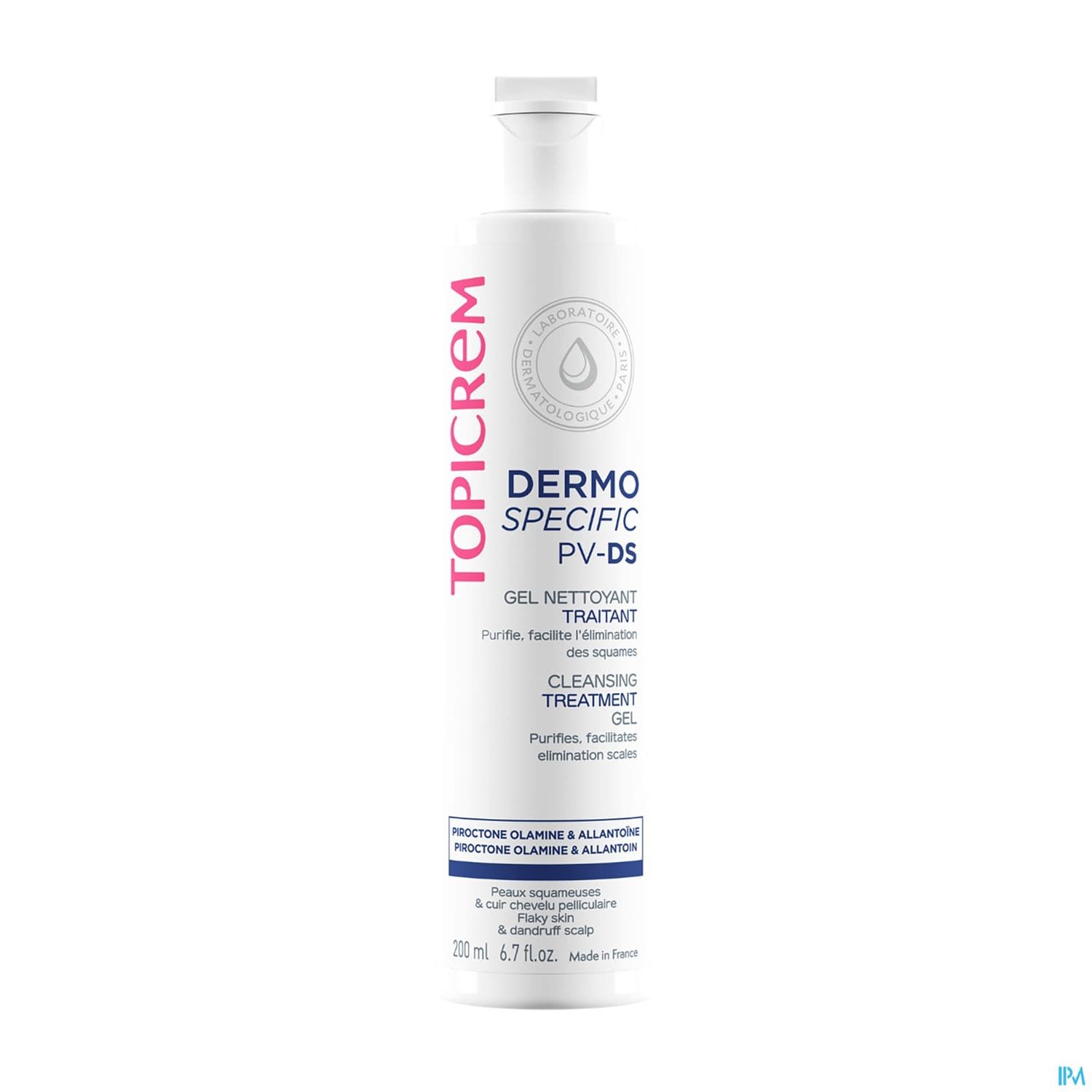 TOPICREM PV/DS GEL NETTOYANT 200ML
