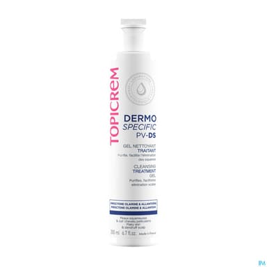 TOPICREM PV/DS GEL NETTOYANT 200ML