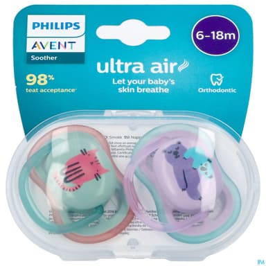 SUCET AVENT ULT AIR MIX NATUR6-18M