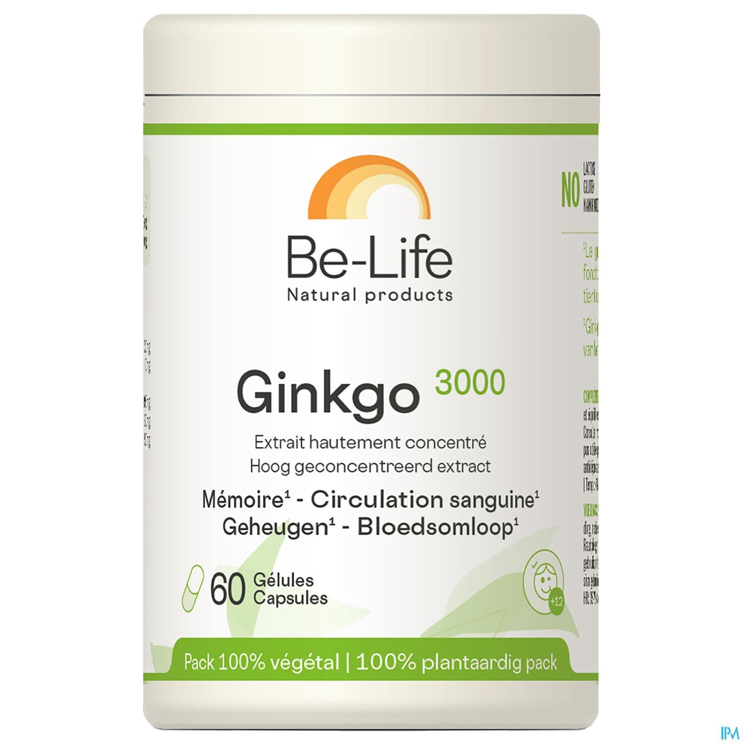 Be Life Gink Go 3000 Gelule 60