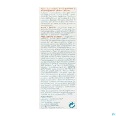 Puressentiel Diffuse Happy Huile Essentielle Pour Diffusionr 30ml