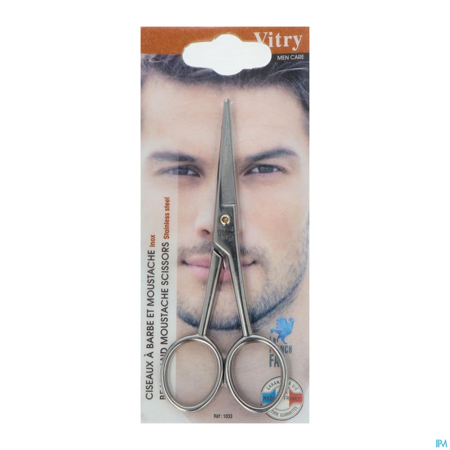 Vitry Ciseaux Barbe Moustache Inox Trempe