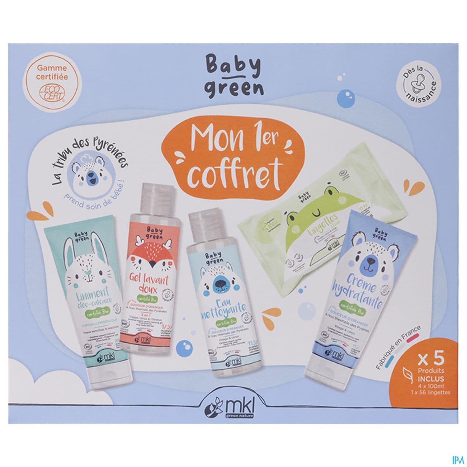 Mkl Green Nature Baby Green Mon 1er Coffret