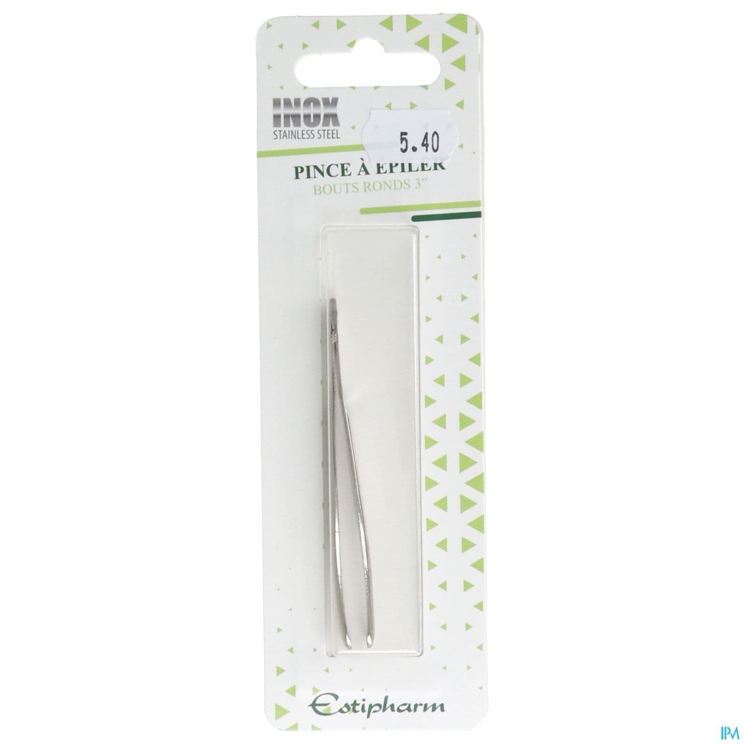 Estipharm Pince A Epiler 3mm Rond