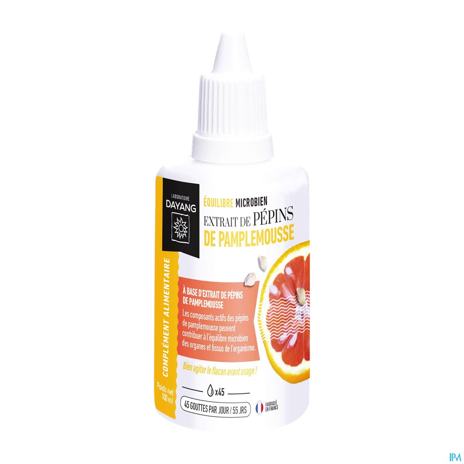 Dayang Extrait De Pepins De Pamplemousse Solution Buvable 100ml