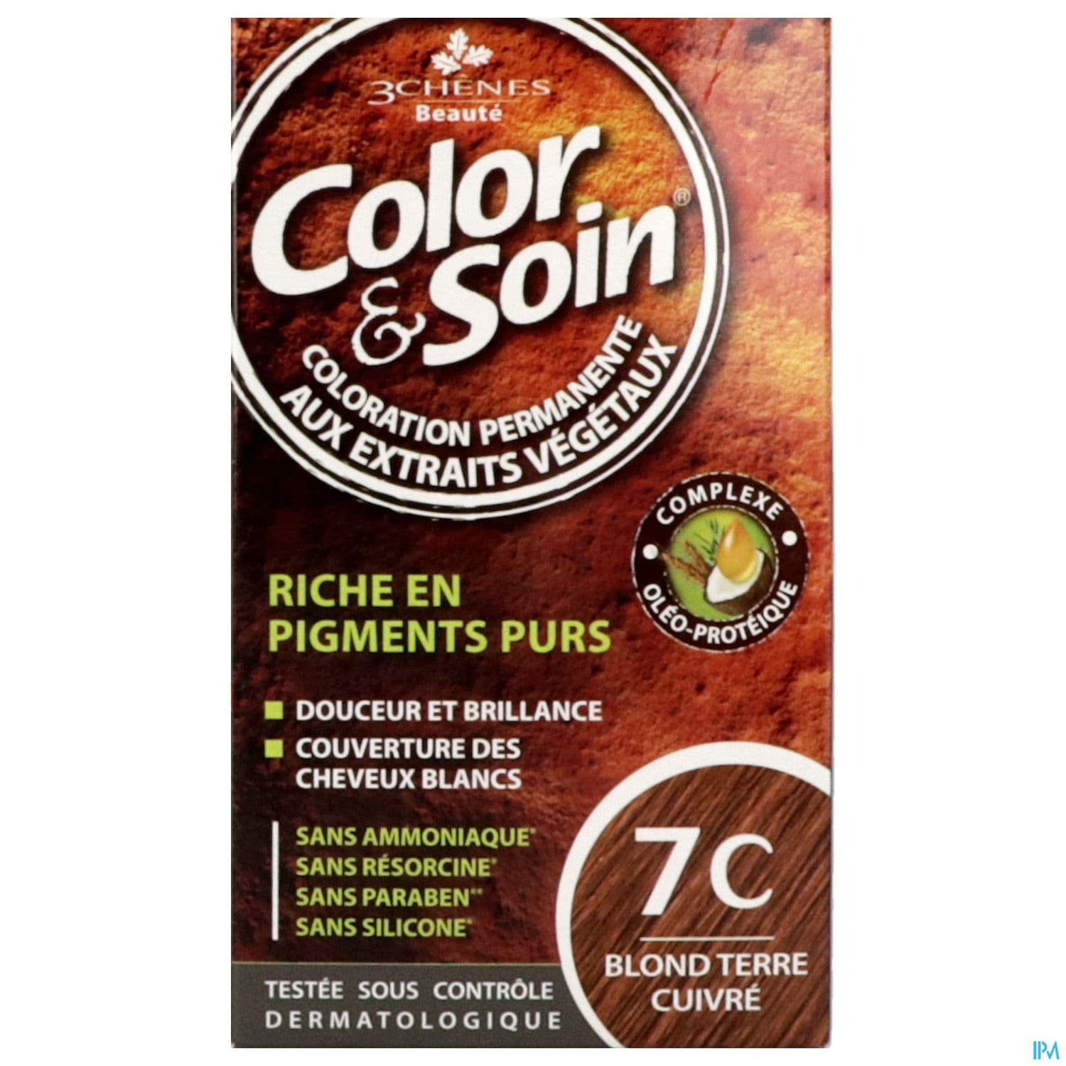 3 CHENES COLOR/SOIN BL TERR CUIV7C