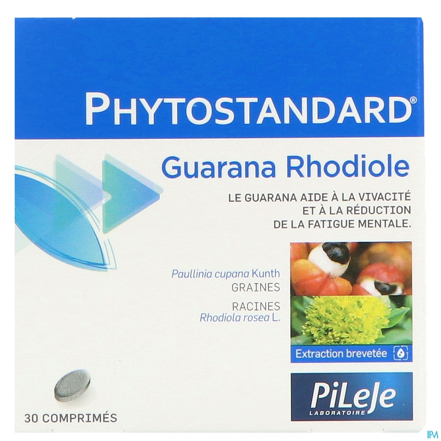 PHYTOSTANDARD Guarana Rhodiole Cpr B/30