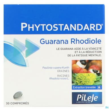 PHYTOSTANDARD Guarana Rhodiole Cpr B/30