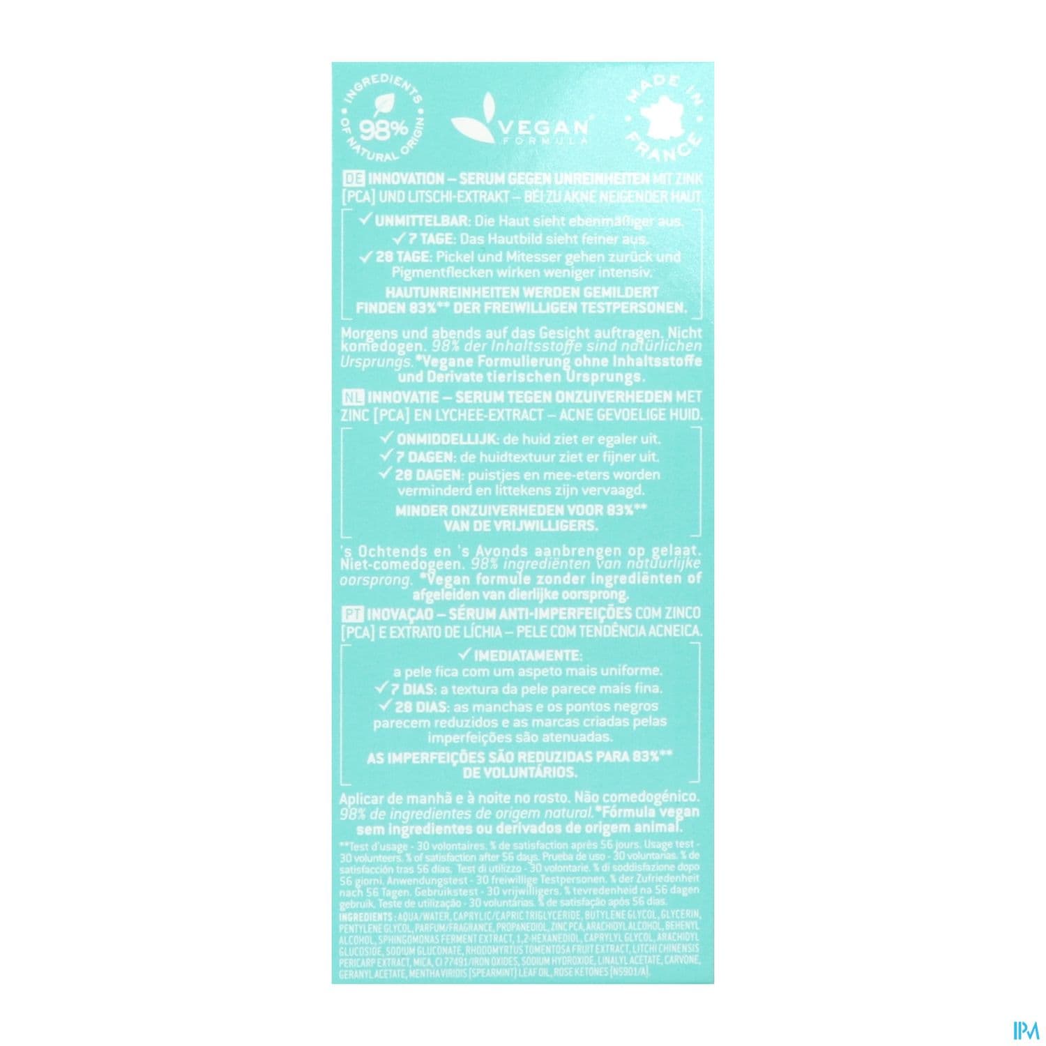 NUXE ZINC POWER SERUM 30ML