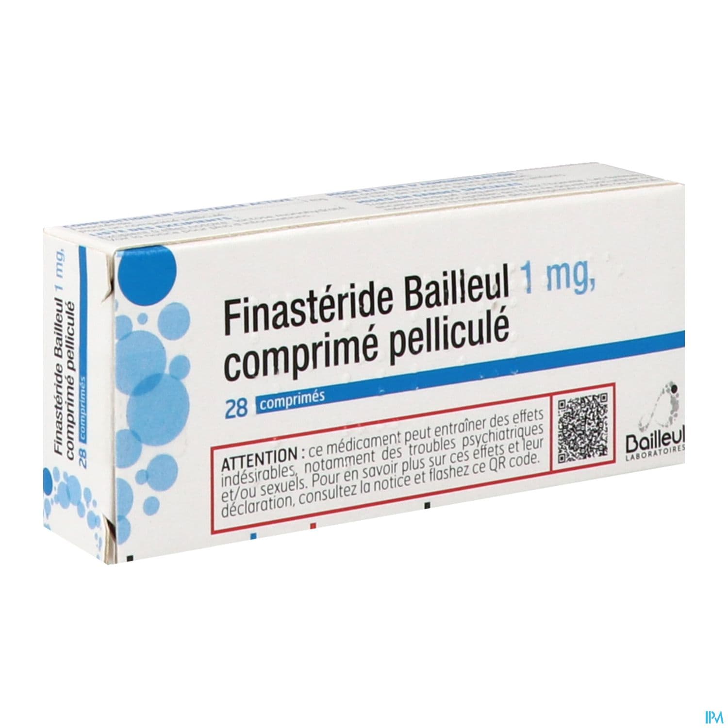 Finasteride Bailleul 1mg Comprime 28