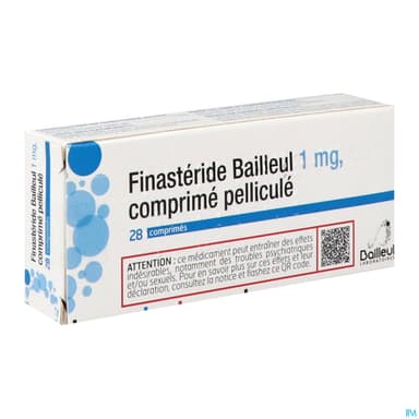 Finasteride Bailleul 1mg Comprime 28