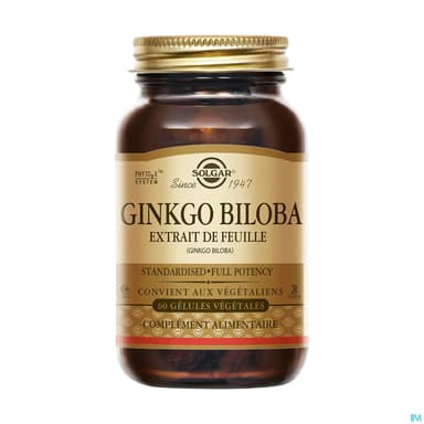 Solgar Sfp Ginkgo Biloba Gelule Vegetale 60
