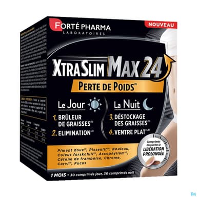 Forte Pharma Xtraslim Max 24 Comprime Bicouche 60