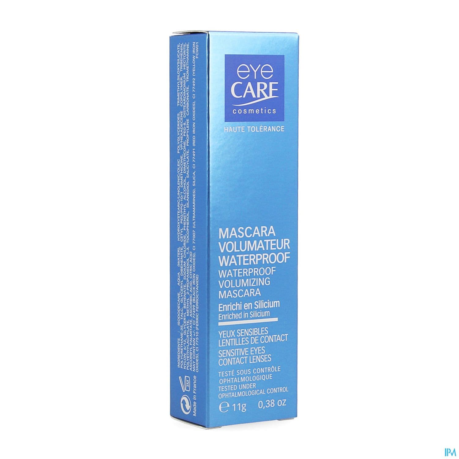 EYE-CARE MASCAR VOLUM WATER BLEU