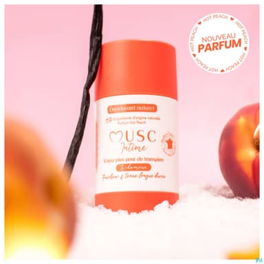 MUSC INTIME HOT PEACH DEO 50G