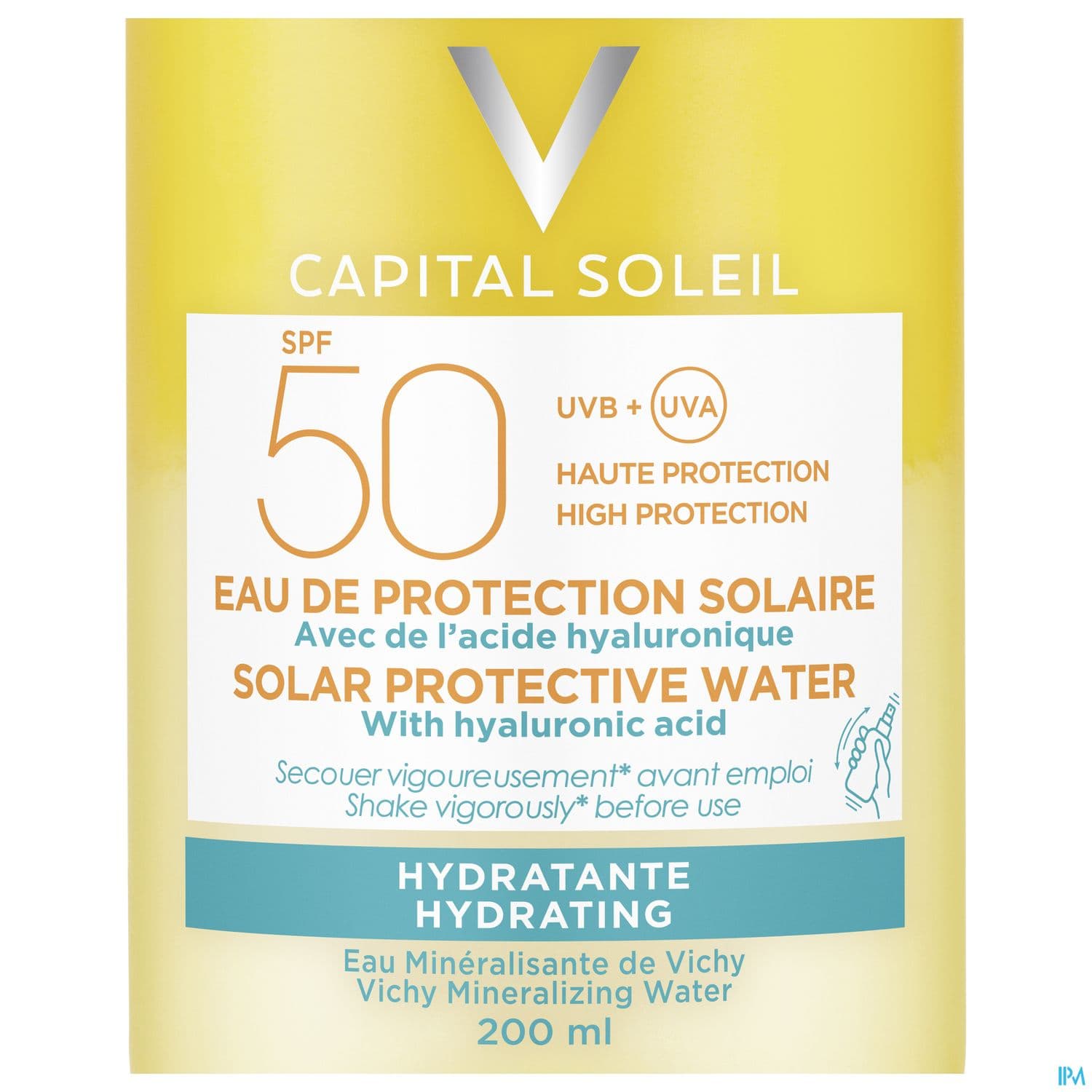 CAPITAL SOL EAU HYDRA SPF50 200ML