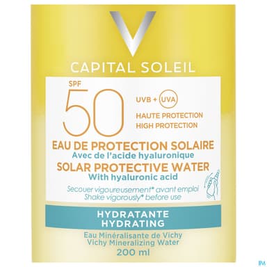 CAPITAL SOL EAU HYDRA SPF50 200ML