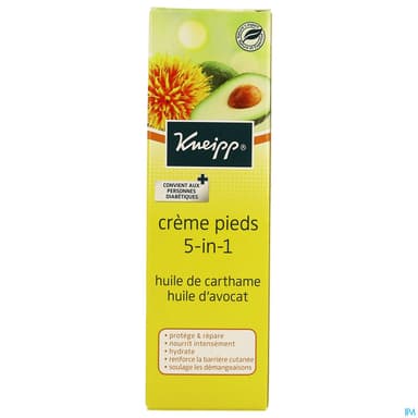 KNEIPP CREME PIED 5EN1 75ML