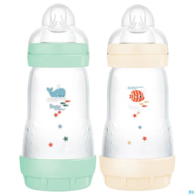 MAM BIB E ST A/COL MEN+CO D2 260ML