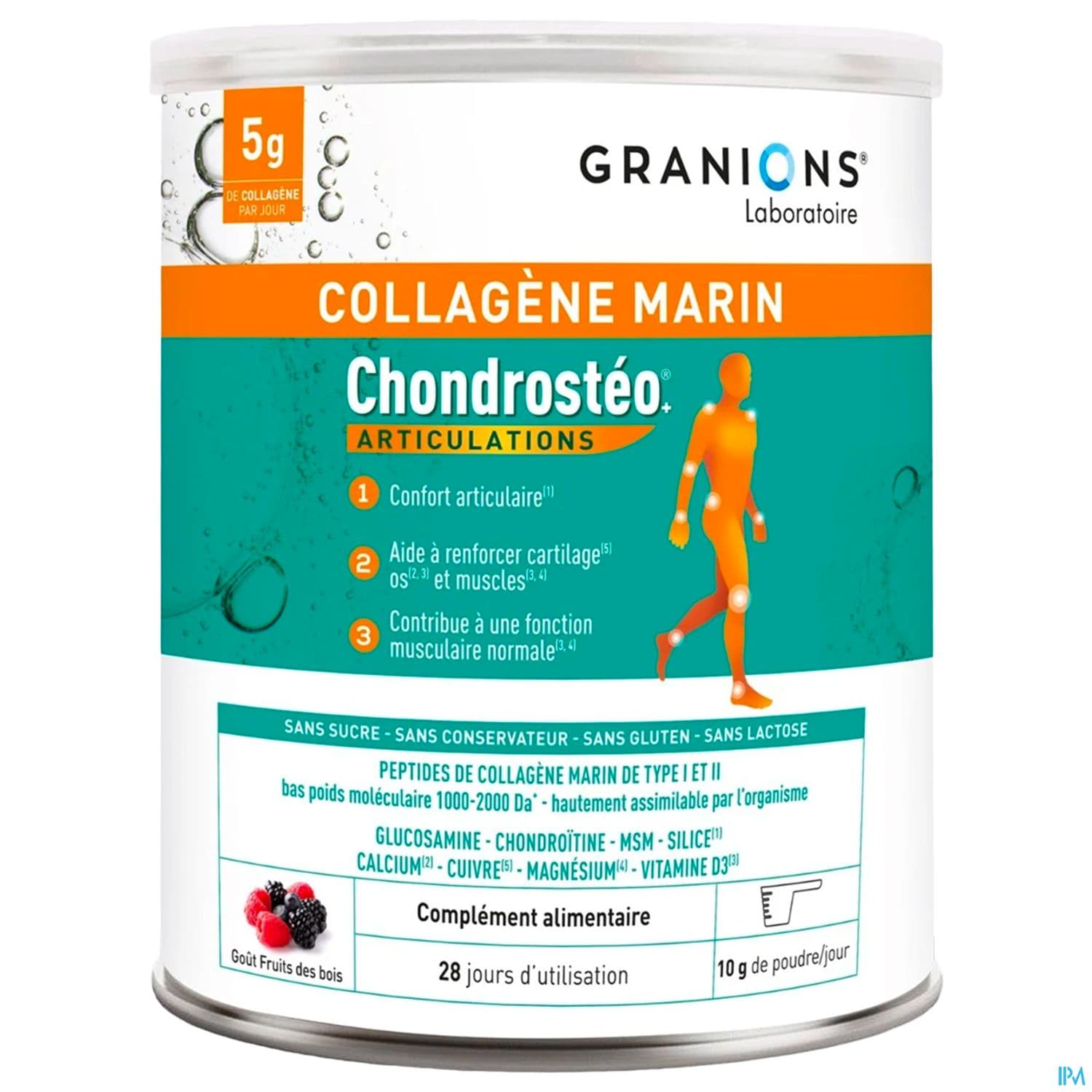 CHONDROSTEO COLLAGENE MAR PDR 280G