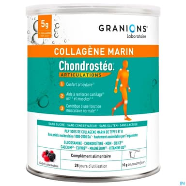 CHONDROSTEO COLLAGENE MAR PDR 280G