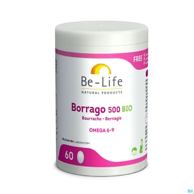 BE-LIFE BORRAGO 500 CAPS 60