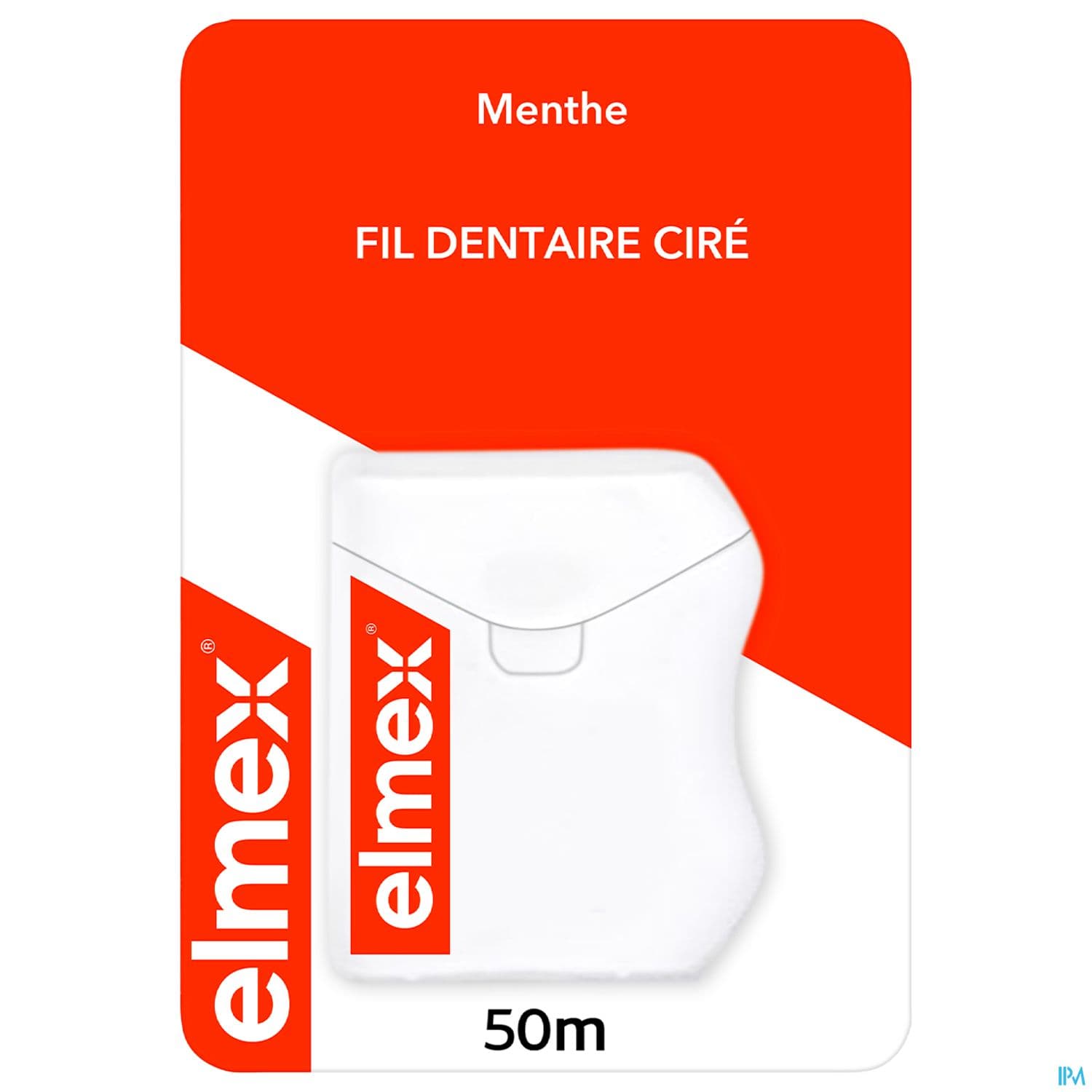 ELMEX FIL DENTAIRE MENTHE CIRE 50M