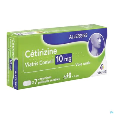 CETIRIZINE 10MG VTS CONS CPR SEC7