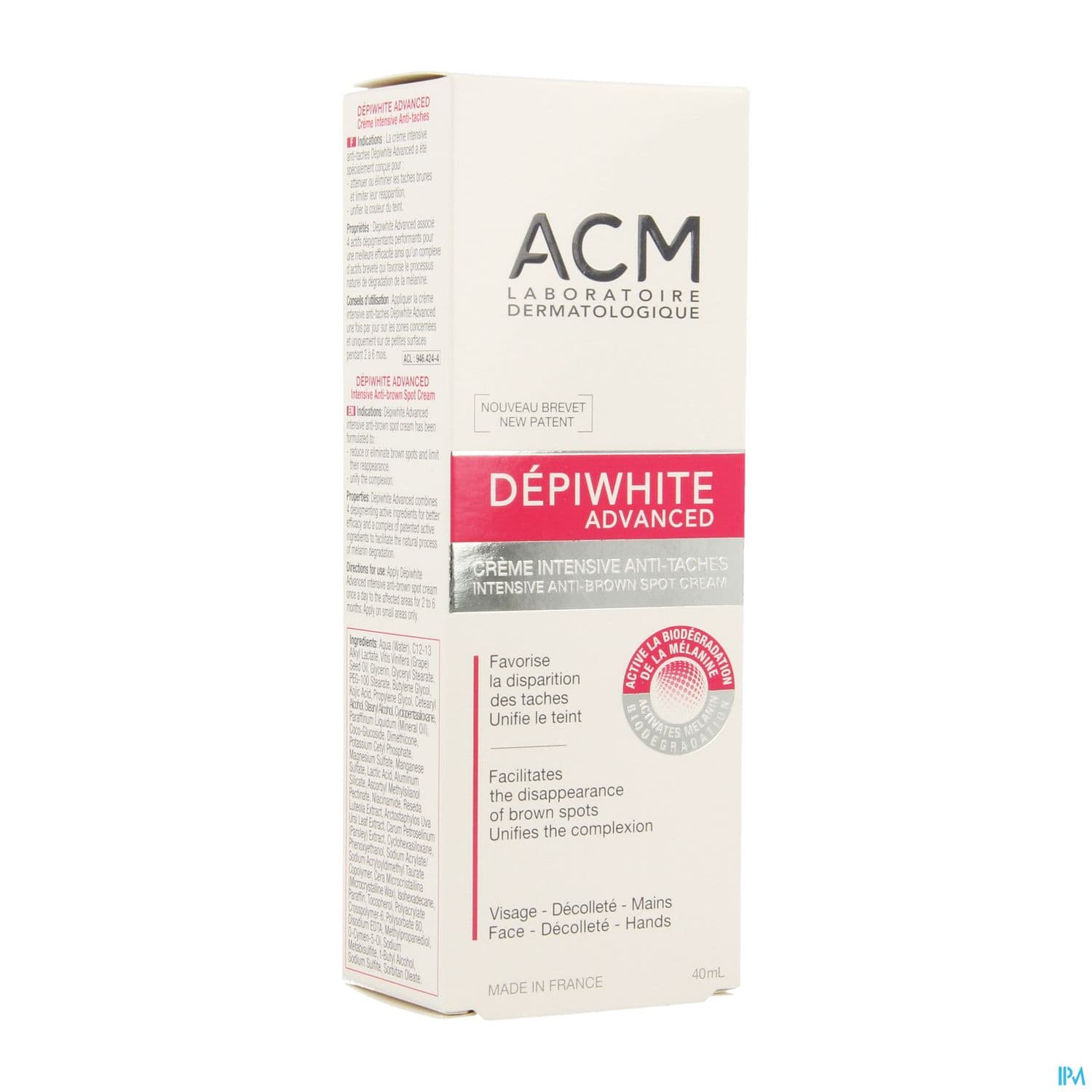 DEPIWHITE ADVANCED CR INTENS 40ML