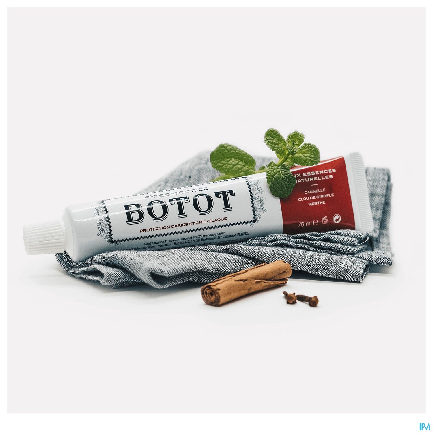 BOTOT DENT A/PLAQ ESS NATUR75ML X2
