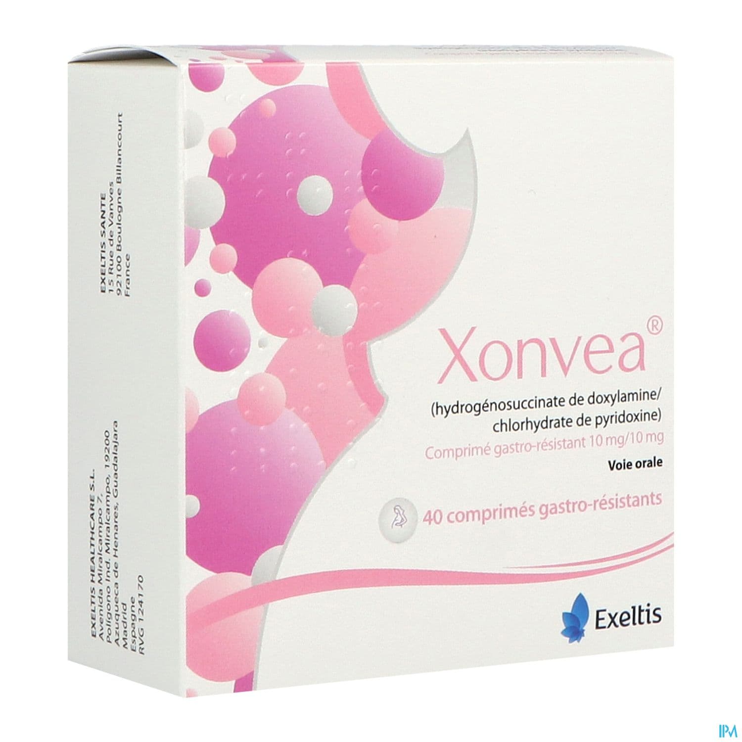 Xonvea 10mg/10mg Comprime Gastroresistant 40