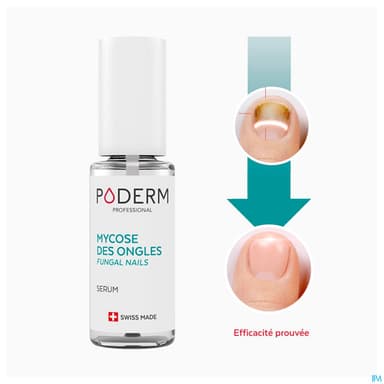 Poderm Mycose Des Ongles Traitement Intensif Nuit 8ml