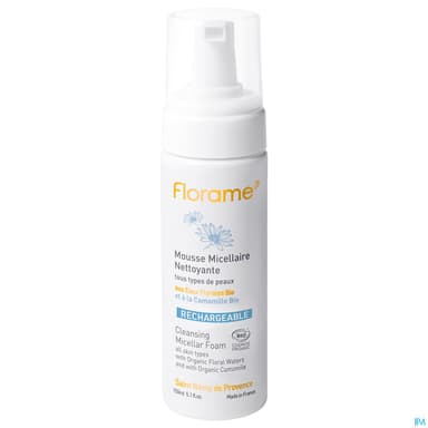 Florame Mousse Micellaire Nettoyante Bio 200ml