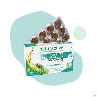 Naturactive Respiratoire Pastille Sans Sucre 24