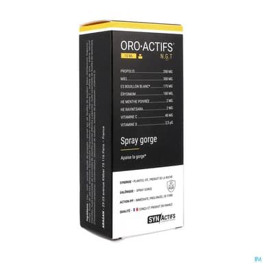 Synactifs Oro Actifs Spray Gorge 15ml