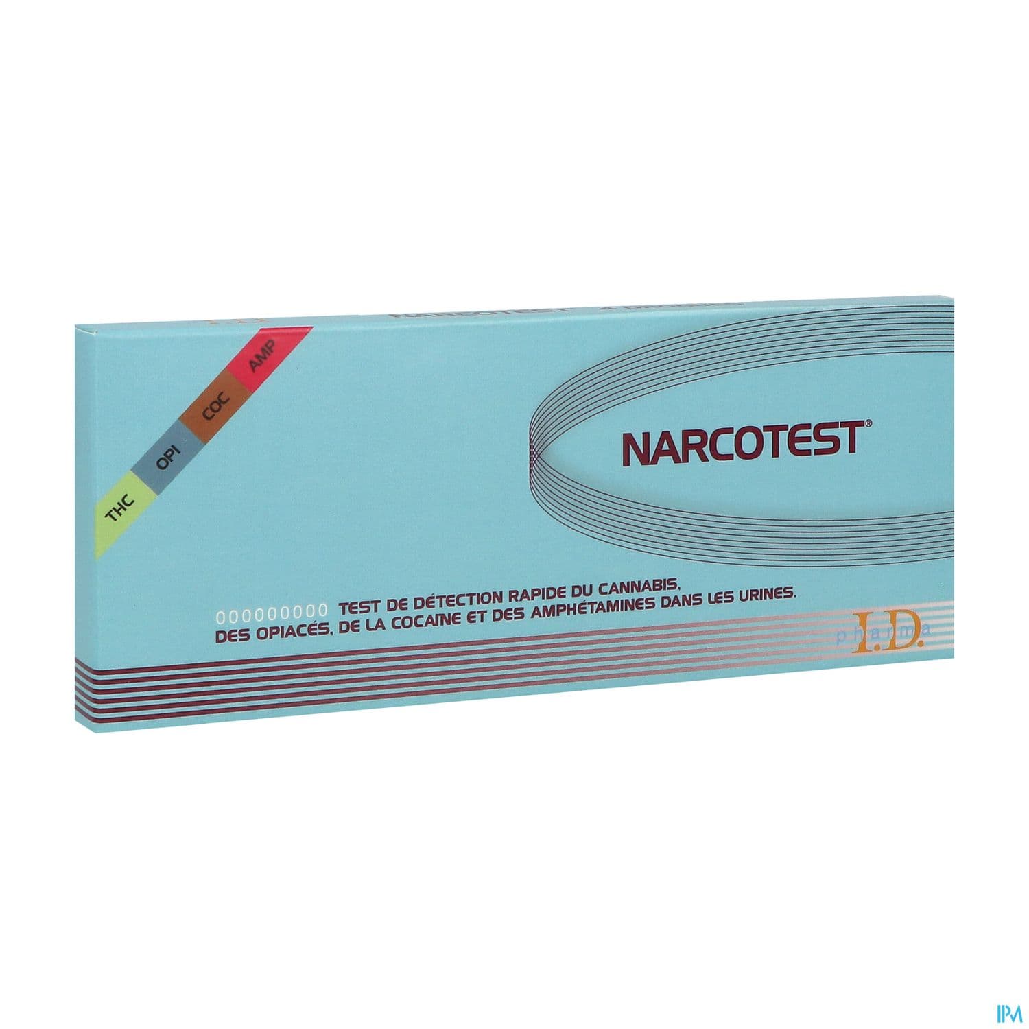 Narcotest 4 Drogues Test Urine X4
