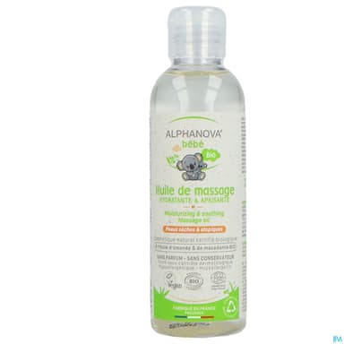 Alphanova Bebe Huile De Massage Bio 100ml