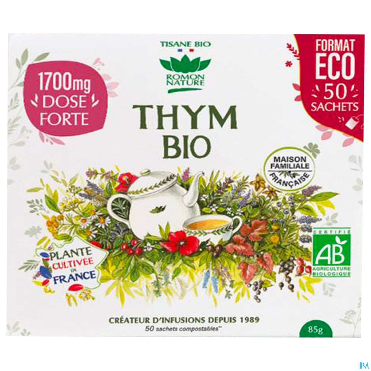 ROMON NATUR TIS BIO THYM SAC50