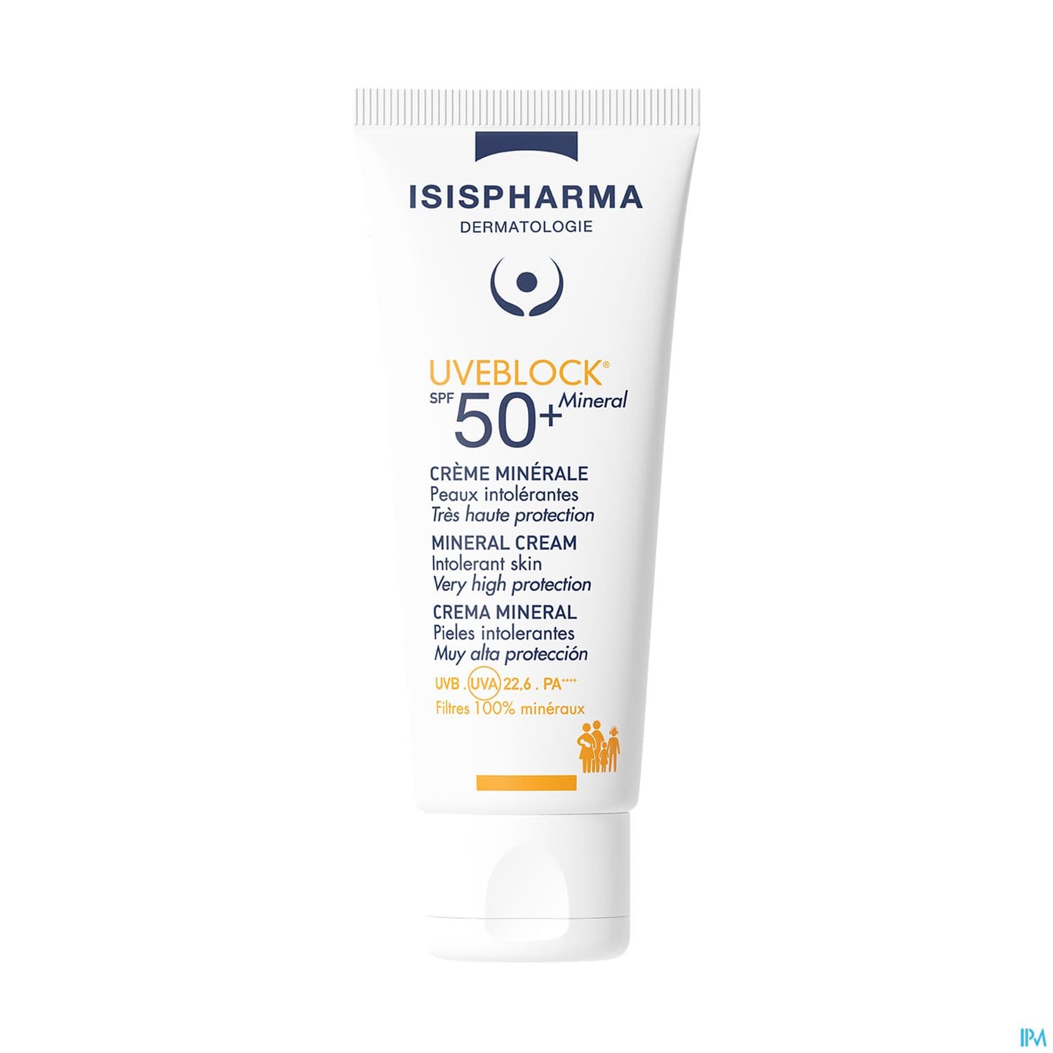 UVEBLOCK SOL SPF50+ CR MINER 40ML