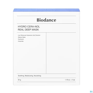 Biodance Hydro Cera-nol Real Deep Mask 1Box (4ea)