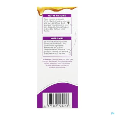 Zarbeil Sirop Enfant Immunite Gout Fruits Rouges 120ml