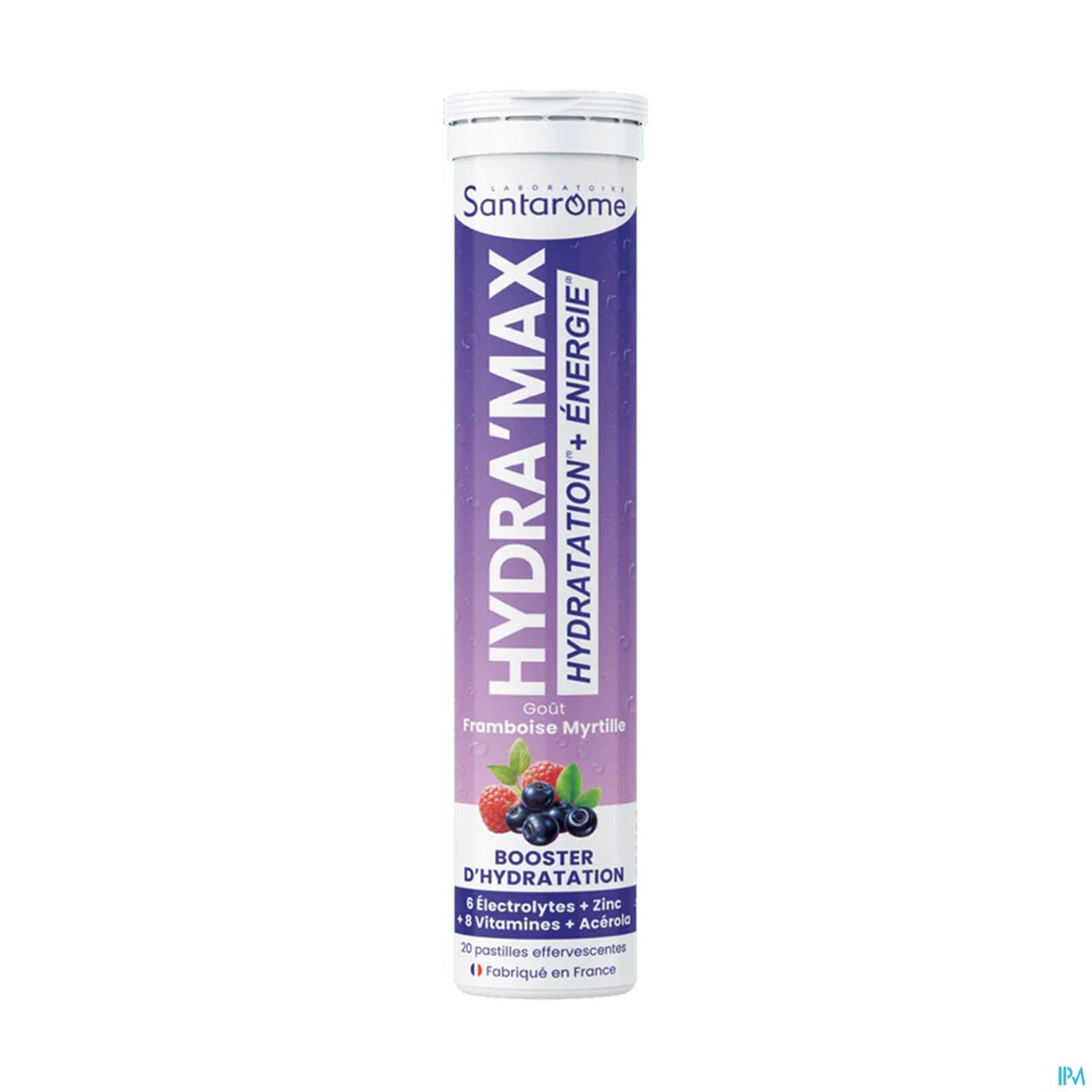 Santarome Hydra'max Framboise Myrtille Comprime Effervescent 20