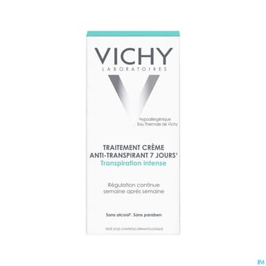 VICHY DEOD CR A/TRANSP 7J 30ML