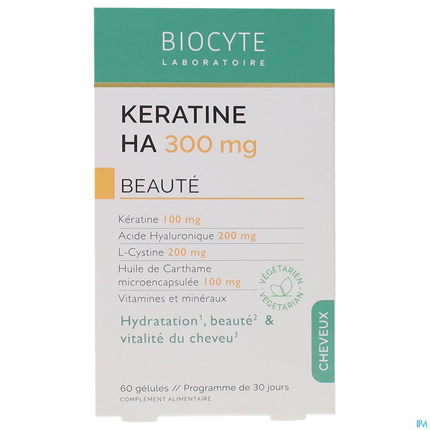 Biocyte Keratine Ha 300mg Gelule 60